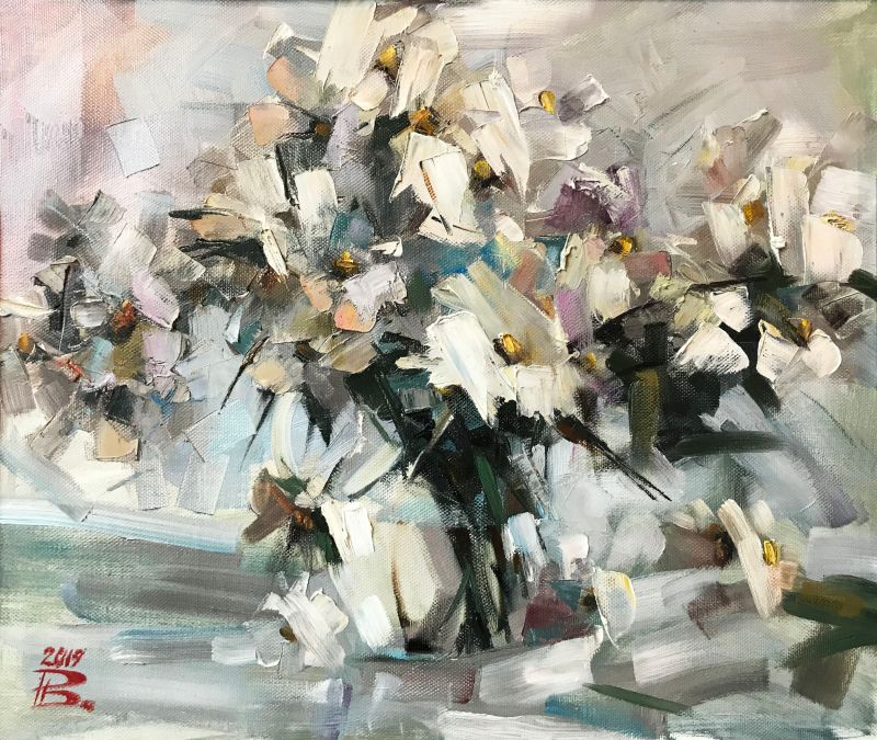 Аромат весны, х.м., 55х65, 2019г.
